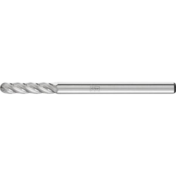 Pferd Carbide Bur - Cylind. Radius End, ALU Cut - 1/8" x 1/2" x 1/8" Shank - SC-42 - 23195