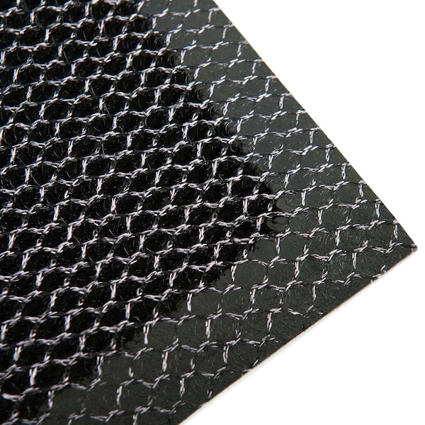 Floortex Mat, Nylon / Vinyl, 0.8 in Thick, Metallic Gray, 31 in W x 47 in L - NREMFLYV0016