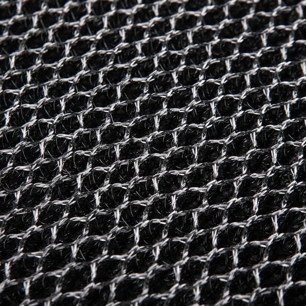 Floortex Mat, Nylon / Vinyl, 0.8 in Thick, Metallic Gray, 31 in W x 47 in L - NREMFLYV0016