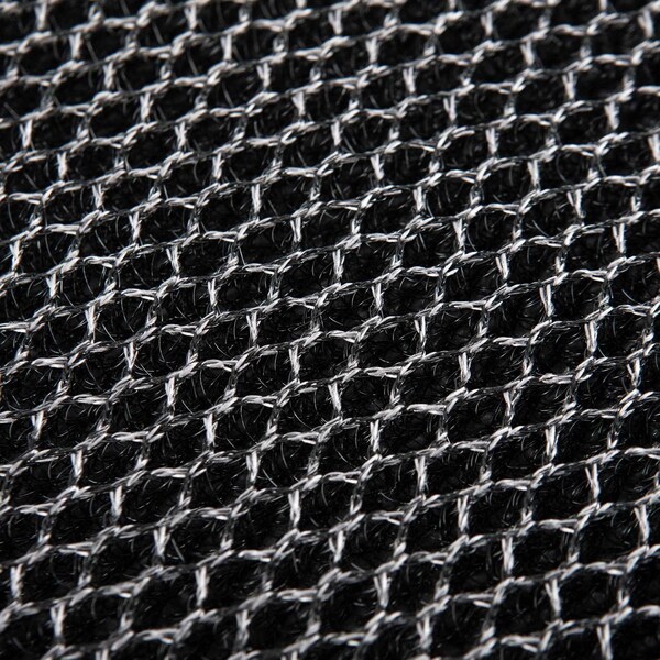 Floortex Mat, Nylon / Vinyl, 0.8 in Thick, Metallic Gray, 31 in W x 47 in L - NREMFLYV0016