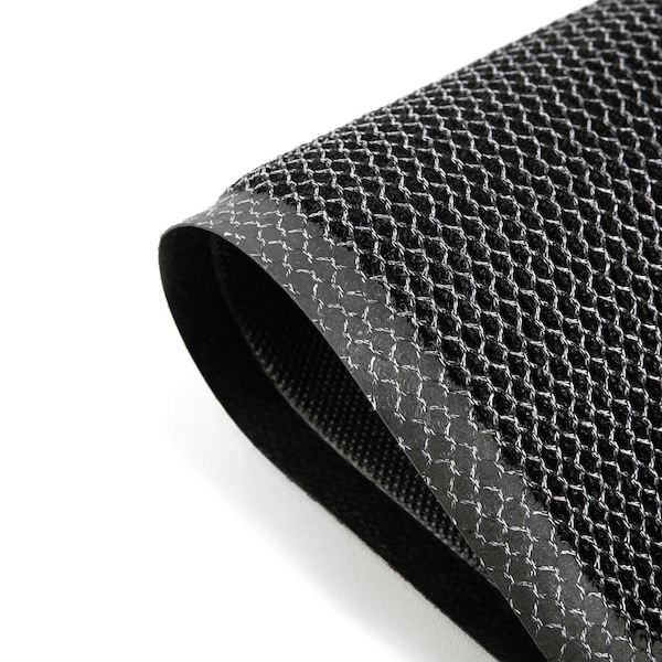 Floortex Mat, Nylon / Vinyl, 0.8 in Thick, Metallic Gray, 31 in W x 47 in L - NREMFLYV0016