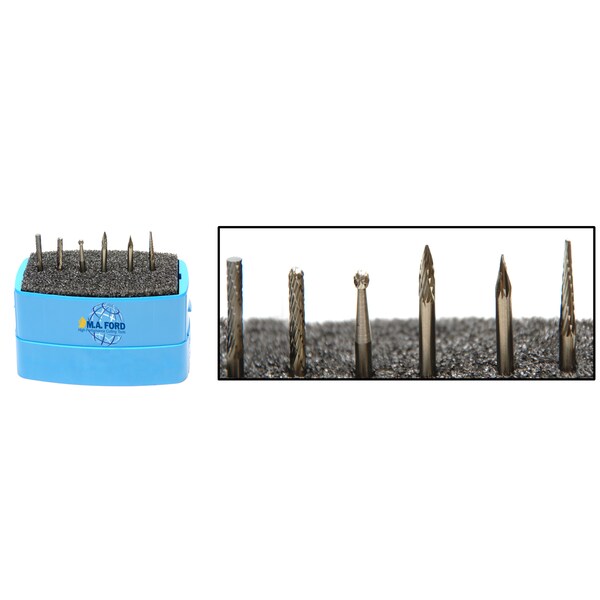 M.A. Ford Mini Bur, 5/8 X 1-5/8 X 3-1/2-.190 - 71020027