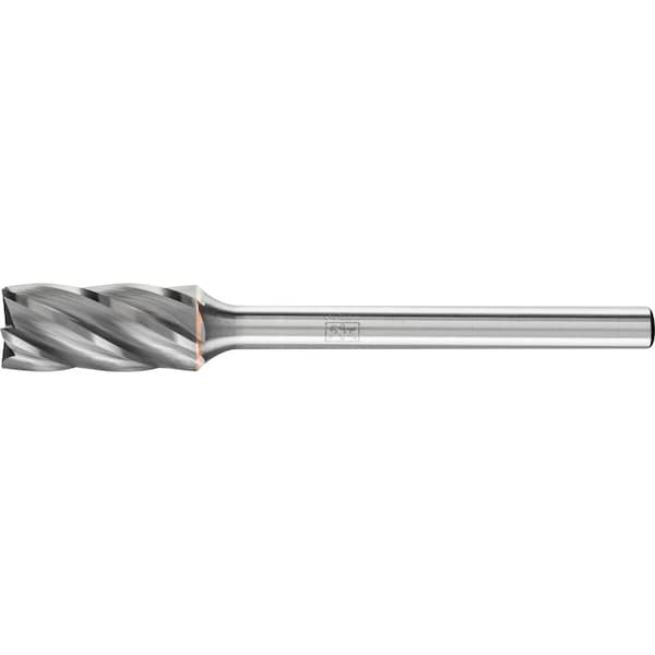 Pferd Carbide Bur - Cylind. (End Cut), ALU Cut - 1/4" x 1/2" x 1/8" Shank - SB-51 - 23175