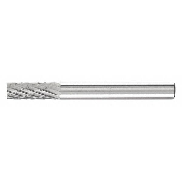Pferd Carbide Bur - Cylind. (Plain End), DBL Cut - 1/4" x 5/8" x 1/4" Shank - SA-1 - 24032