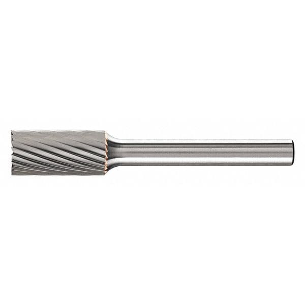 Pferd Carbide Bur - Cylind. (End Cut), SGL Cut - 3/8" x 3/4" x 1/4" Shank - SB-3 - 24241