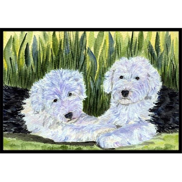 Carolines Treasures Carolines Treasures SS8282MAT 18 x 27 in. Old English Sheepdog Indoor & Outdoor Doormat - SS8282MAT
