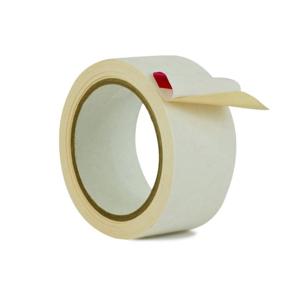 Wod Tape Golf Grip Double Sided Flatback Paper Tape Aggressive Adhesive White: 1/2 in. x 36yds, 72PK - WOD DCPT70R-00500-72-36-WHI