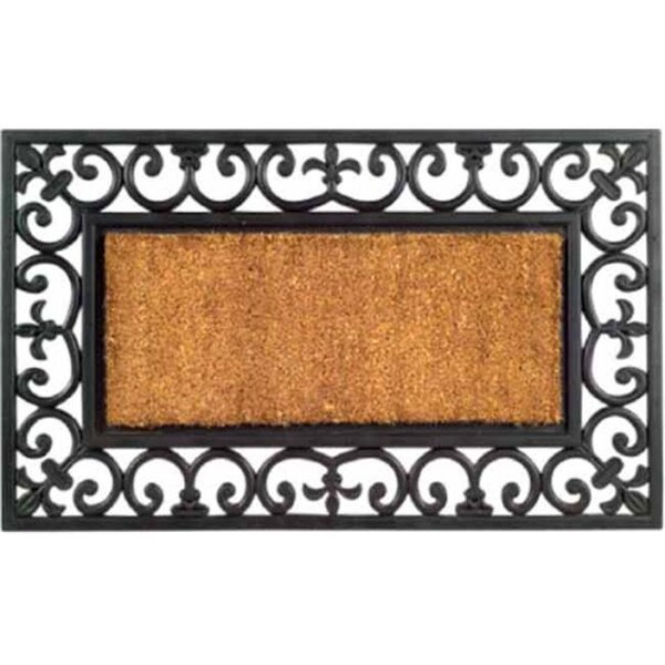 Imports Decor Inc Imports Decor 702RBCM Country Rectangle Door Welcome Mat - 702RBCM