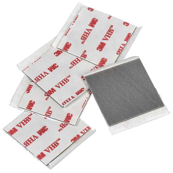 3M Double-Sided Foam Tape, 2 in W, 2 in L, 1/32 in, Acrylic Foam, Double-Sided, 100 PK - 4936
