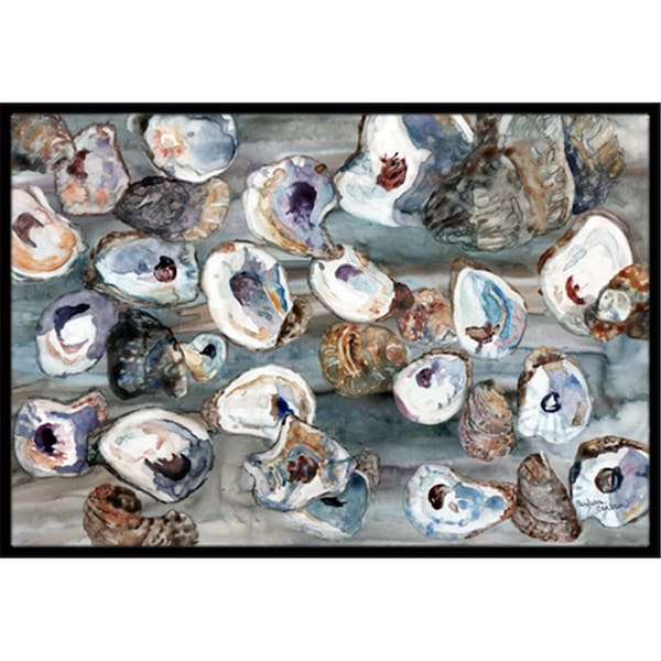 Carolines Treasures Bunch Of Oysters Indoor and Outdoor Mat- 24 x 36 in. - 8957JMAT