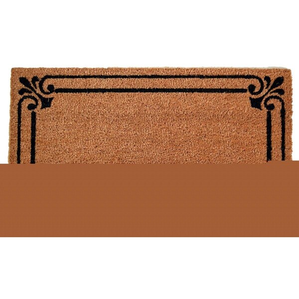 Imports Decor Imports Decor  PVC Backed Coir Doormat Frame Border - 558PVC