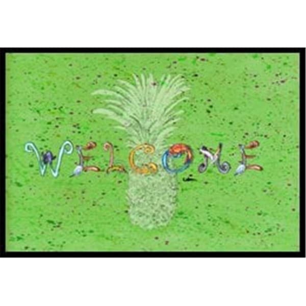 Carolines Treasures Pineapple Indoor Or Outdoor Doormat- 24 x 36 in. - 8558-JMAT
