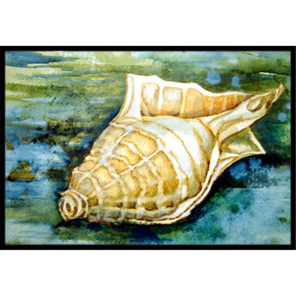 Carolines Treasures Seashells Inspire Me Indoor and Outdoor Mat- 24 x 36 in. - PJC1116JMAT