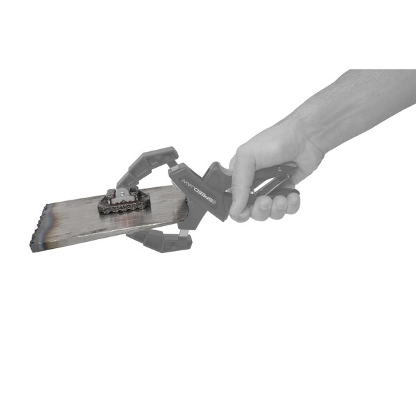 Speedjaw 2-Piece Ductile Iron Hand Clamp Jaw Pads - 93624