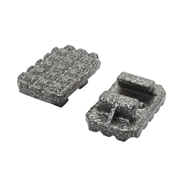 Speedjaw 2-Piece Ductile Iron Hand Clamp Jaw Pads - 93624