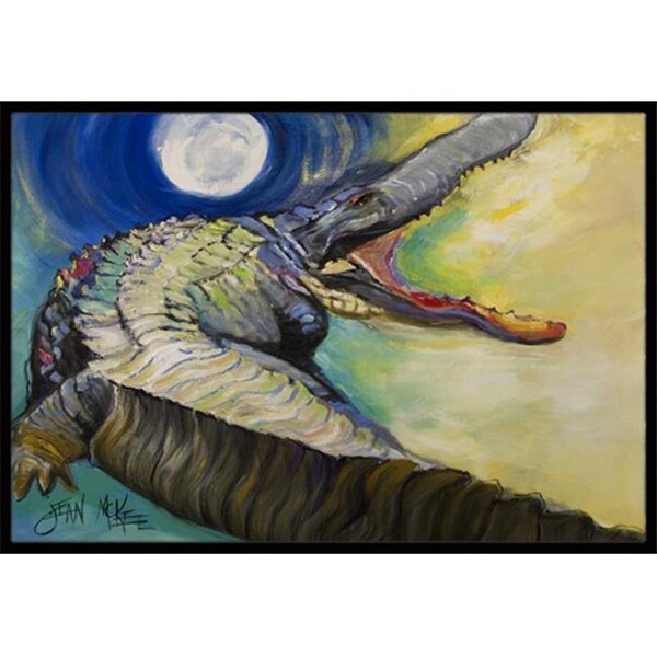 Carolines Treasures Carolines Treasures JMK1004MAT Alligator Indoor & Outdoor Mat; 18 x 27 in. - JMK1004MAT