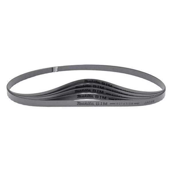 Makita Band Saw Blade, 32-7/8 in L, 1/2" W, 24 TPI, Bimetal, 0.020" Thick - B-40565