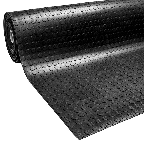 Msi Doormat, Rubber, 0.15 in Thick, Black, 39 in W x 394 in L - ZOR-RB-UM-0001