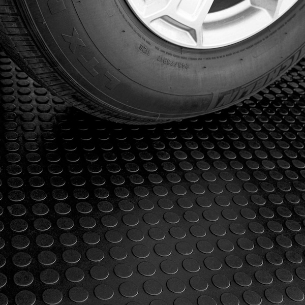 Msi Doormat, Rubber, 0.15 in Thick, Black, 39 in W x 394 in L - ZOR-RB-UM-0001