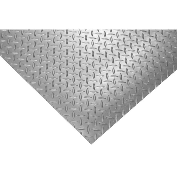 Rhino Mats Gray ASTM Switchboard Mats, 3/16" Thick, Diamond, Rubber - SB336DX5G