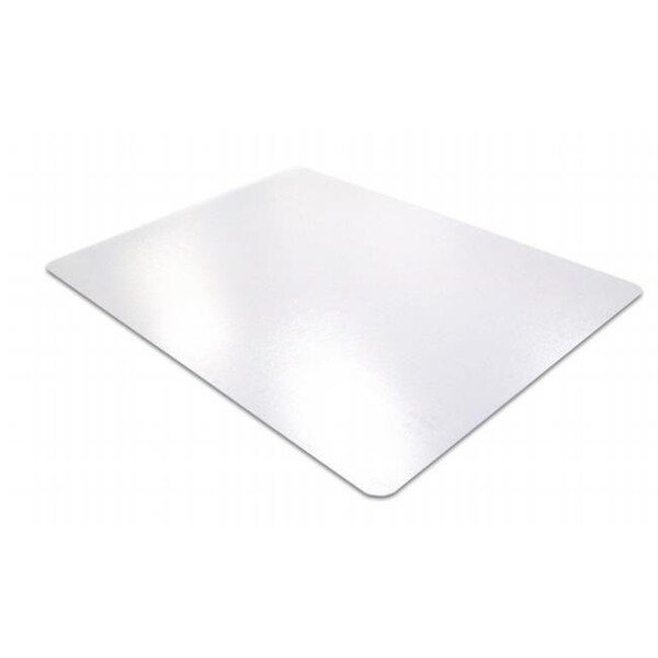 Back2Basics 1115030023ER Cleartex XXL Polycarbonate Rectangular General Office Mat; 60 x 118 in. - BA71005