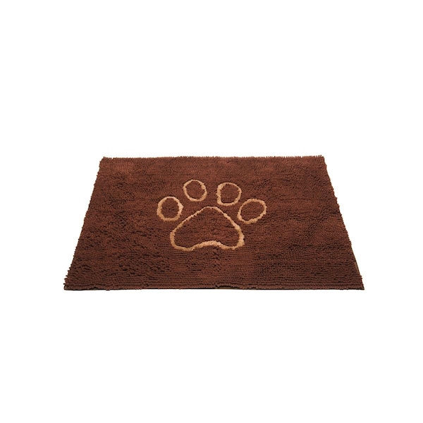 Dog Gone Smart 31 x 20 in. Dirty Dog Doormat, Mocha Brown - Medium - 855105