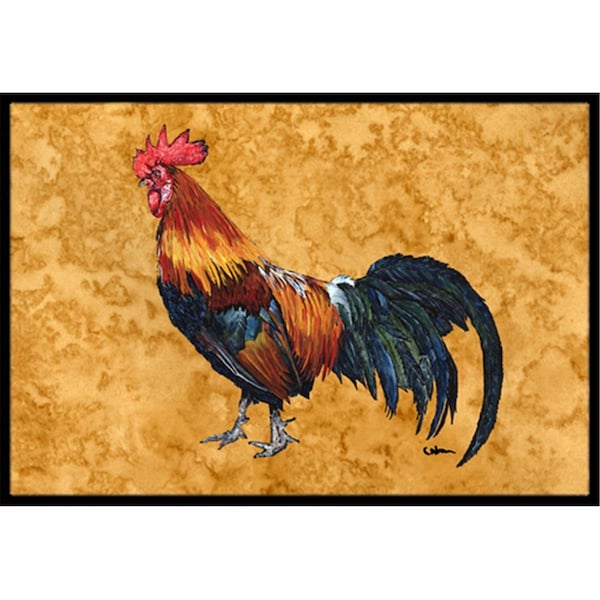 Carolines Treasures 18 x 27 in. Rooster Indoor Or Outdoor Mat - CA74693