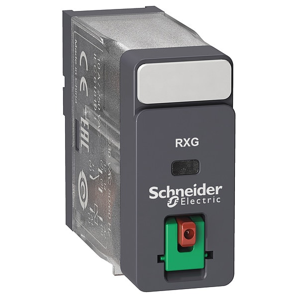Relevador de Schneider Electric, 230V AC de voltaje en la bobina, Forma de T, 5 pines, SPDT - RXG11P7