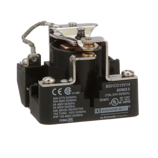 Rele Square D, 600VAC Coil Volts, 1 NA/1 NC; SPDT - 8501CO15V14