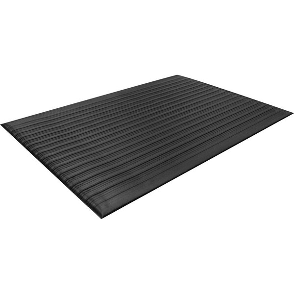 Millennium Mat Co Antifatigue Mat, 5 ft L x 3 ft W, .37 in Thickness, Black - MLL24030502