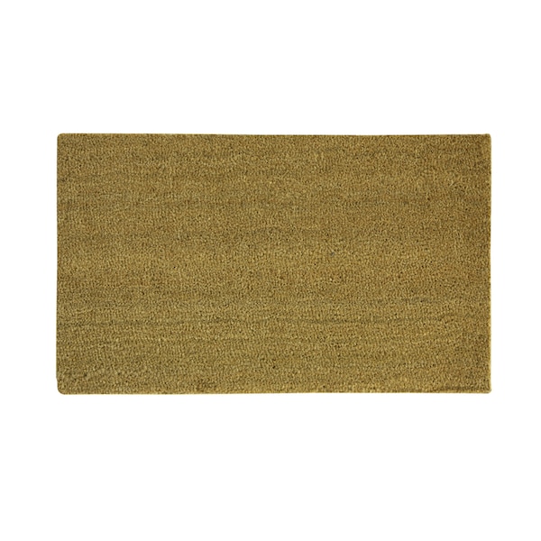 Sports Licensing Solutions Sports Licensing Solutions 24 in. W X 36 in. L Tan Blank Coir Door Mat - 58772
