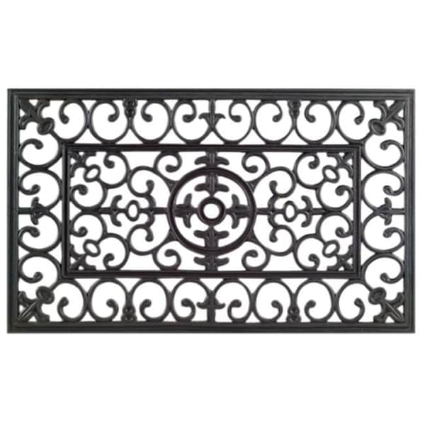 Imports Decor Inc Imports Decor 799RBM-L Large Napoleon Door Welcome Mat - 799RBM-L