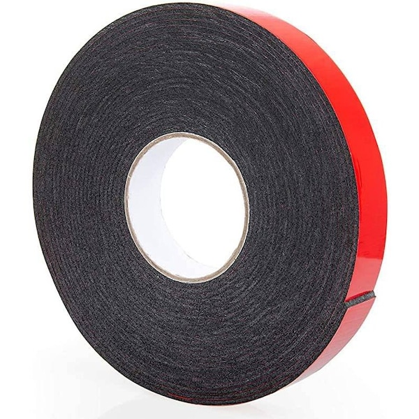 Wod Tape 7/8 inch (22.2mm) W, 62 Mil, PE Foam, 14 PK - WOD DCPFT62A-00875-14-36-BLA