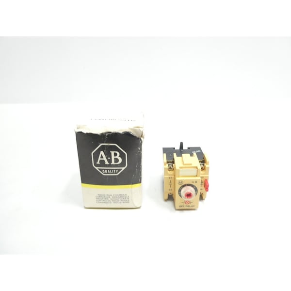 Rele de retardo de tiempo AC de 12-600V Ser B de Allen Bradley - 196-FTB