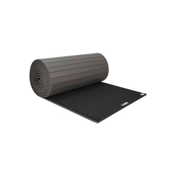 Ez Flex Sport Mats EZ Flex Sport Mat Cheerleading Mat 2" Thick 6' x 42' Roll Black - 205R-BK