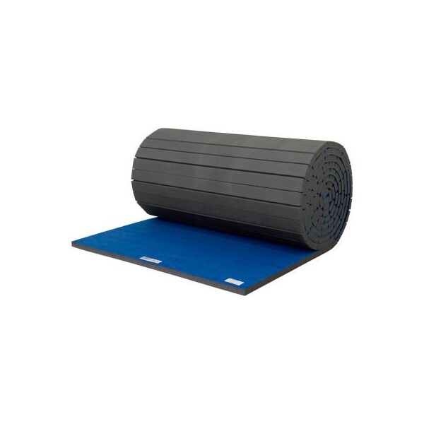 Ez Flex Sport Mats EZ Flex Sport Mat Cheerleading Mat 2" Thick 6' x 42' Roll Blue - 205R-BL