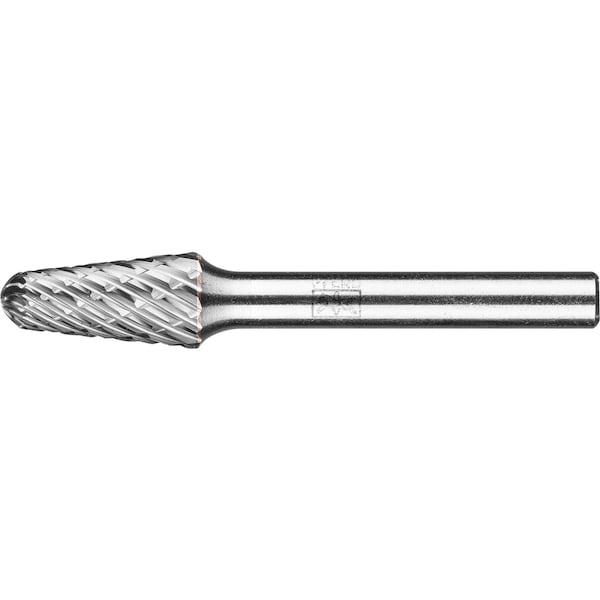 Pferd Carbide Bur - 14 Degree Taper, OMNI cut - 3/8" x 17/16" x 1/4" Shank - SL-3 - 28003