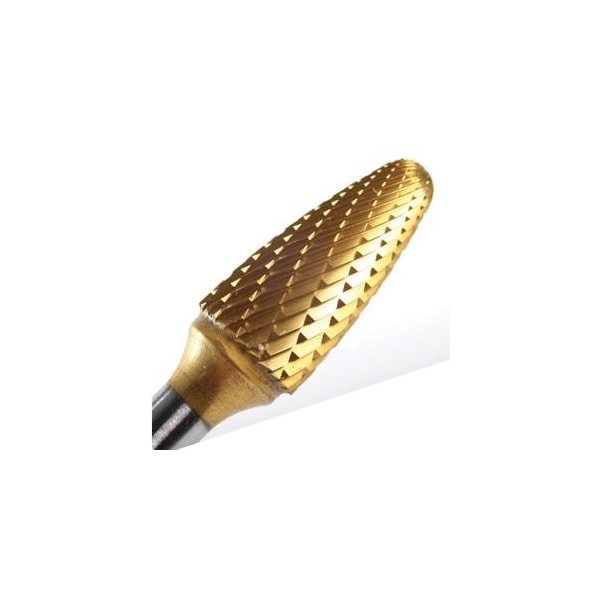 Champion Cutting Tool Tree Shaped Radius Carbide Bur, Narrow Contour Work, 1/2in Cut Dia - CHA SF13