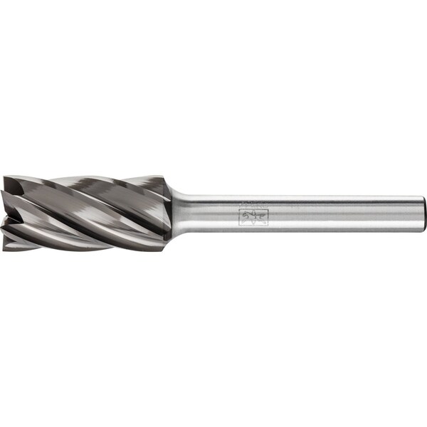 Pferd HICOAT Bur - Cylind. End Cut, DBL Cut - 1/2" x 1" x 1/4" Shank - SB-5, NFE Coating - 27105