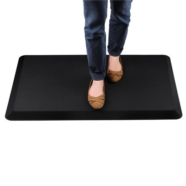 Crafttex Crafttex CC2032BLK 20 x 32 in. Standing Comfort Mat; Black - CC2032BLK