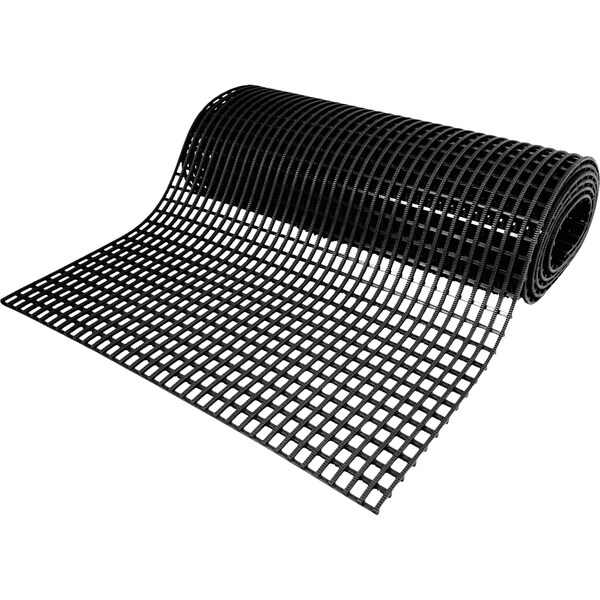 Safestep Antifatigue Mat, 33 ft L x 48 in W, Black - 356762