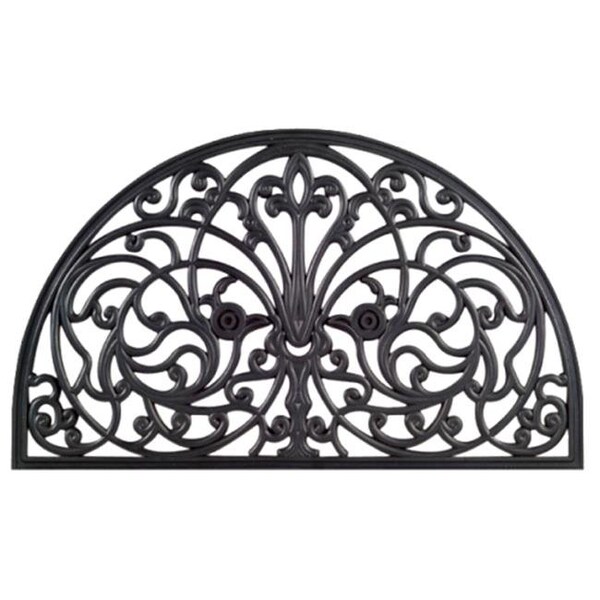 Imports Decor Inc Imports Decor 798RBM Half Round Doormat Welcome - 798RBM