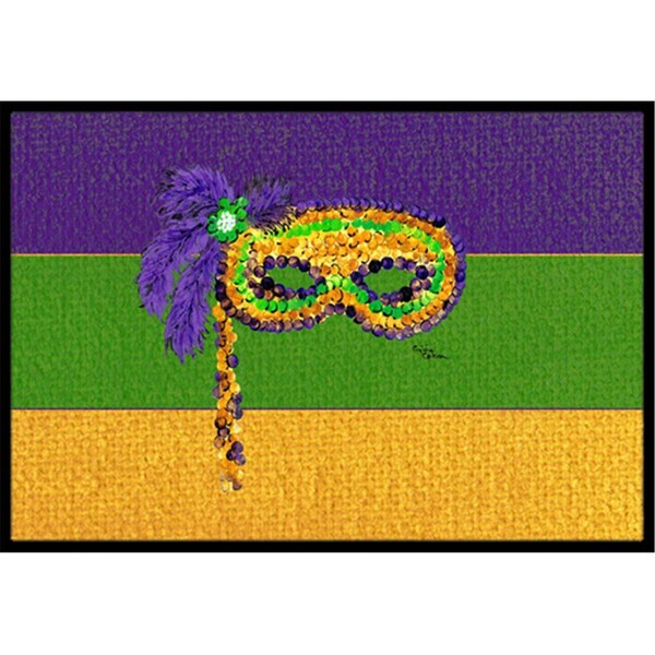Carolines Treasures Mardi Gras Indoor Or Outdoor Doormat - 18 x 27 in. - 8384MAT