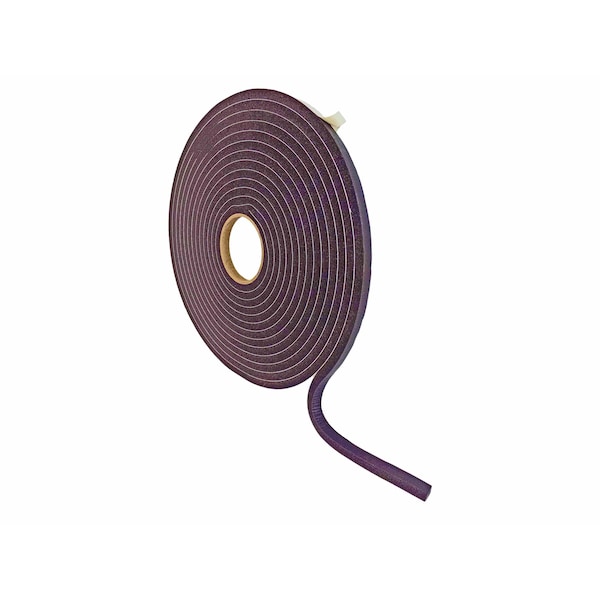 Wod Tape PVC Foam Tape Seal Window and Door Sound Proof Insulation: 5/8in x 35 ft 1/4 Thick, 38PK - WOD SSMDFT-1/4-00625-38-35-BLA