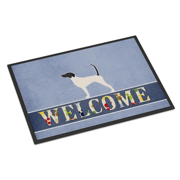Carolines Treasures 18 x 27 in. English Pointer Welcome Indoor or Outdoor Mat - BB5499MAT