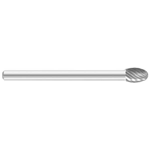 Fullerton Tool Carbide Burr Rotary Files Burrs, RH Spiral, 3/16 - 71140