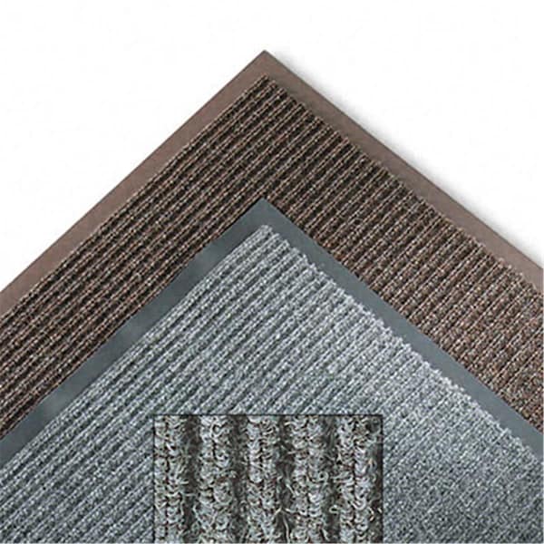 Crown Needle Rib Wipe & Scrape Mat- Polypropylene- 36 x 120- Brown - NR0310BR