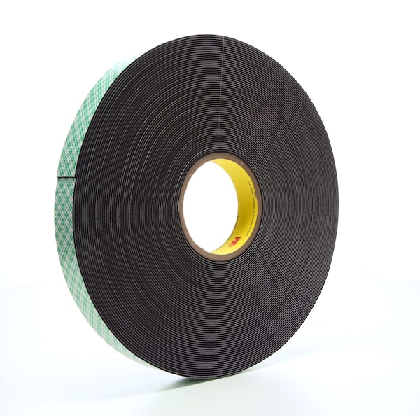 3M Double-Sided Foam Tape, 1 in W, 36 yd L, 1/16 in, Acrylic Foam, Double-Sided, 9 PK - 4056