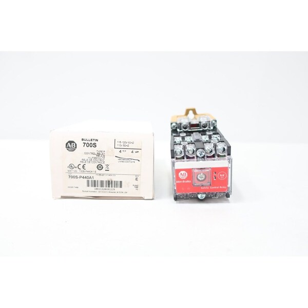 Allen Bradley RELÉ DE CONTROL 700S-P440A1 120V-AC - 700S-P440A1