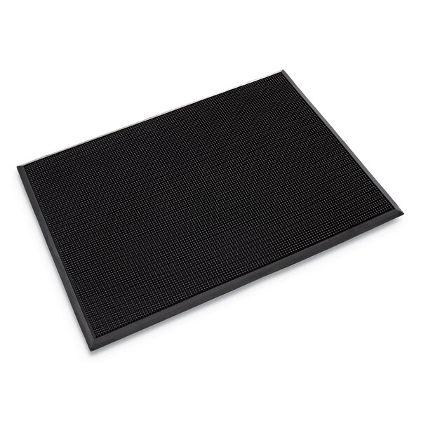 Crown Matting Technologies Floor Mat, 0.63" Thick, Black, 24 in W x 32 in L - MASR42BK